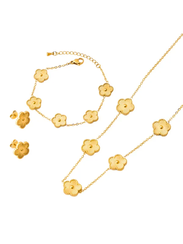 GOLDEN FLOWER SET