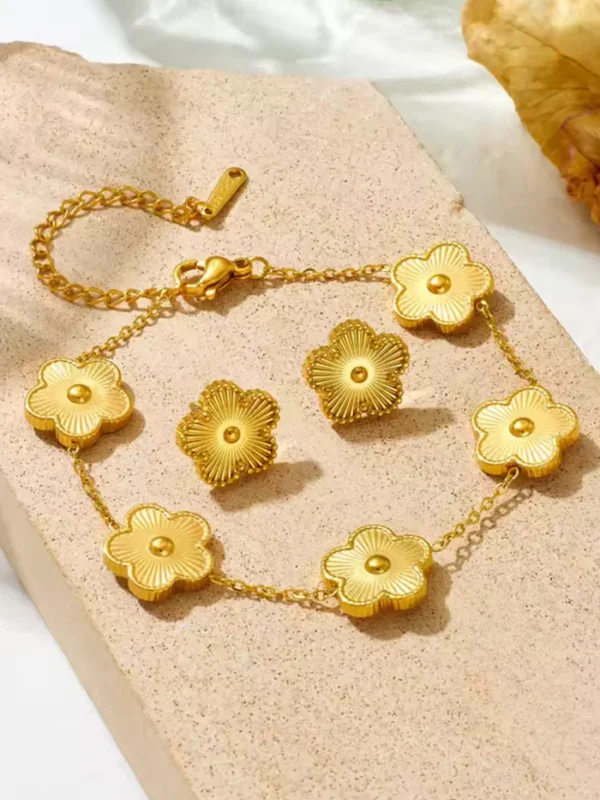 GOLDEN FLOWER SET